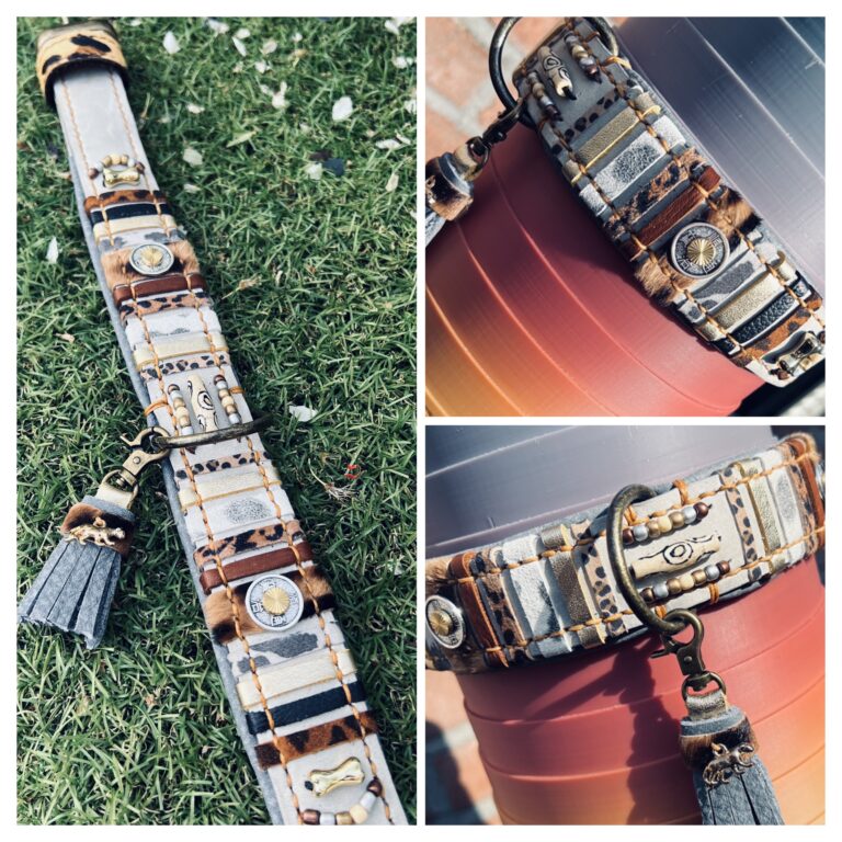 Pastel-grijs-leer-voering-diep-grijs-met-animal-nappa-decor-en-conchos