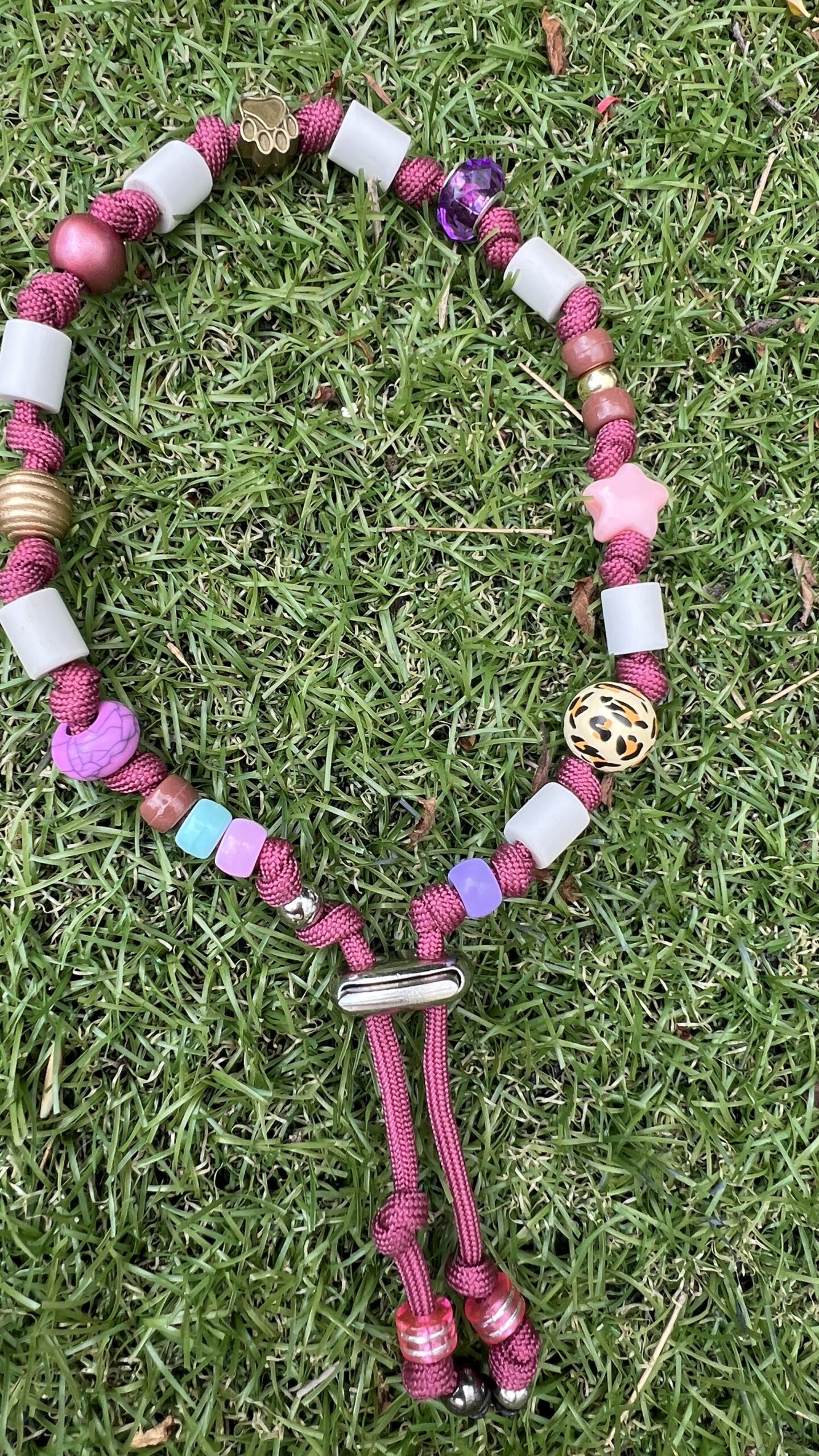 Hondenketting met em kralen